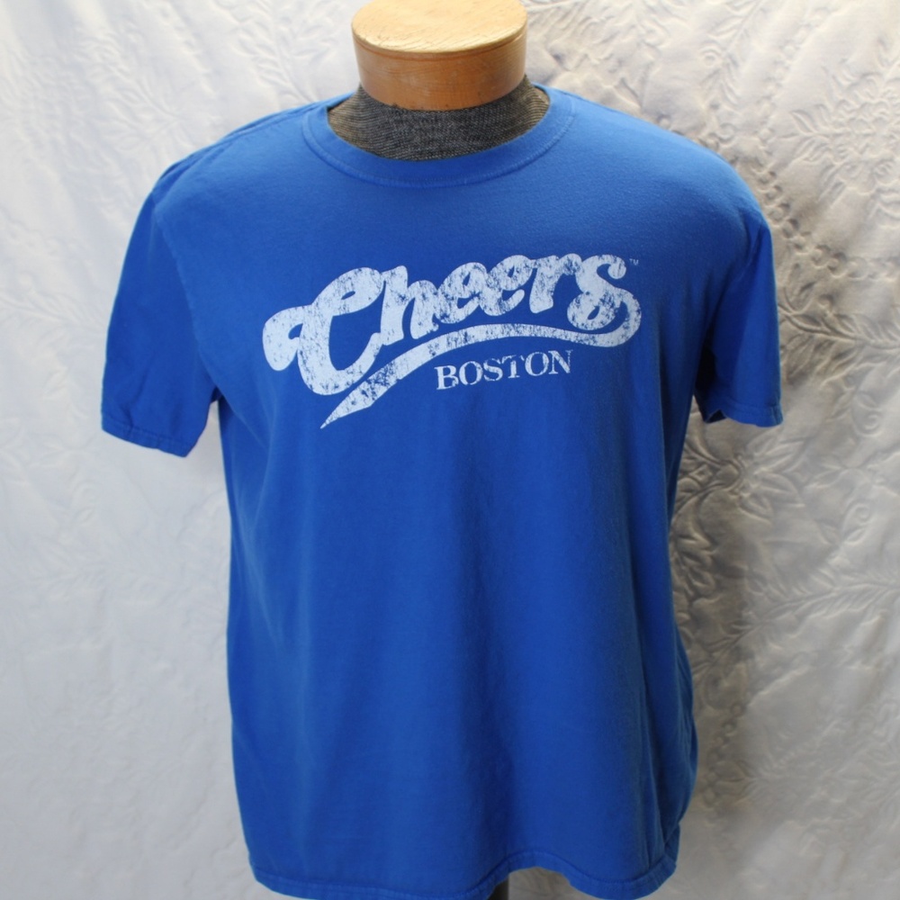 Cheers Boston T Shirt Size Large